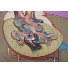 Francis Bacon “Lying Figure,” 1966 lithograph.